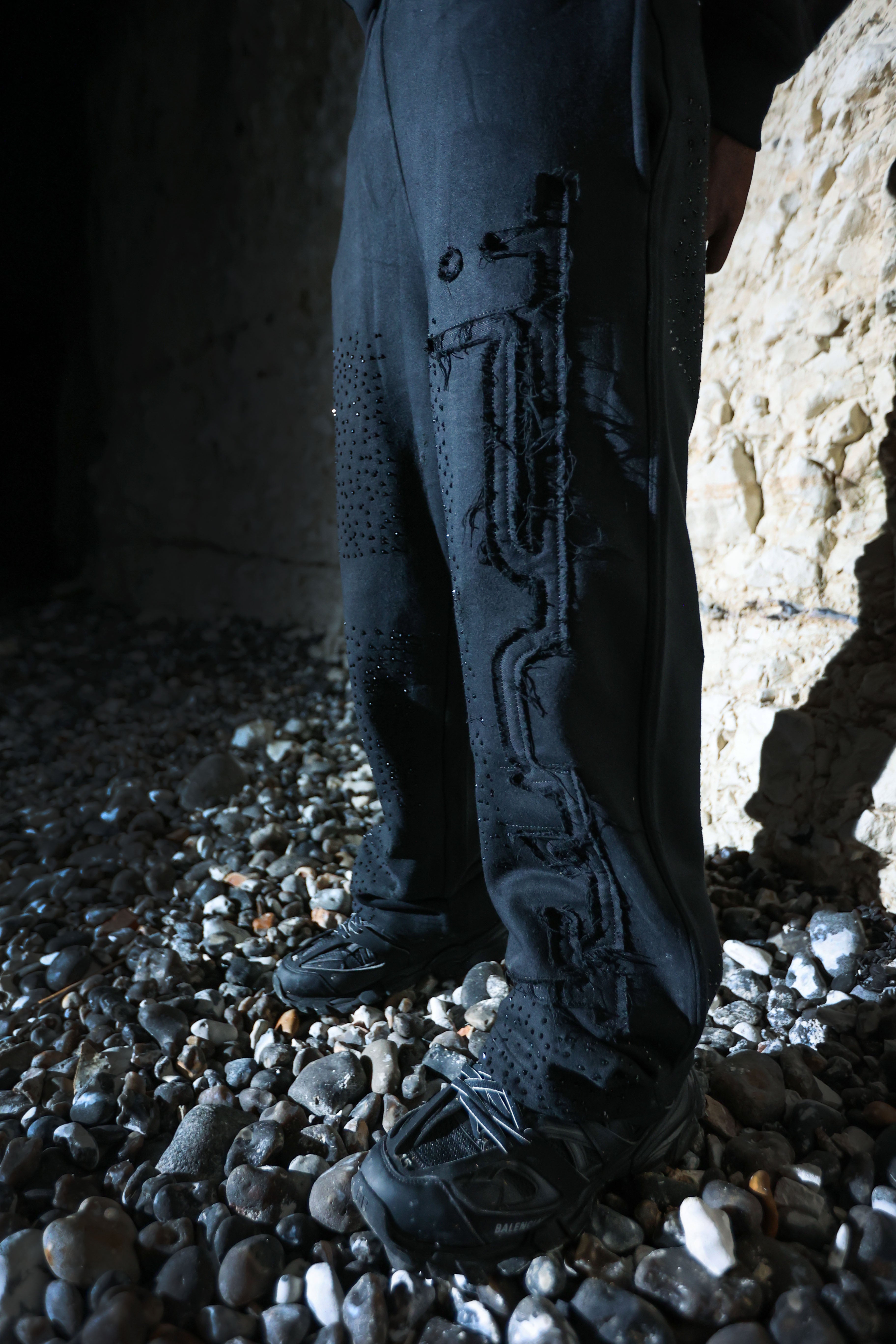Obsidian Black Joggers
