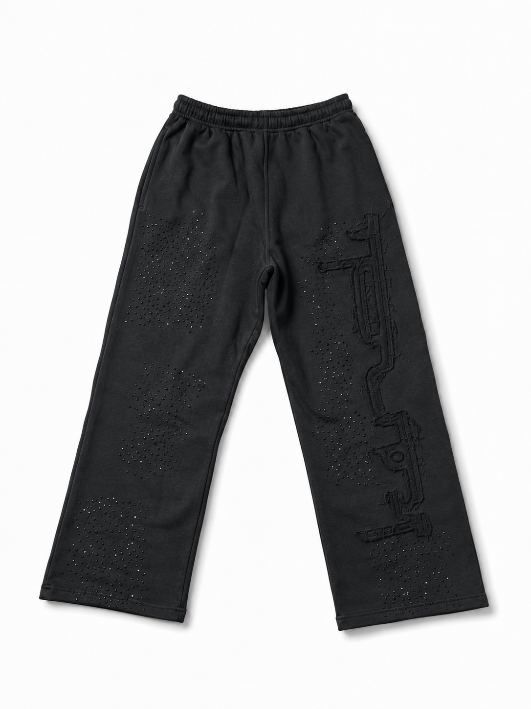 Obsidian Black Joggers
