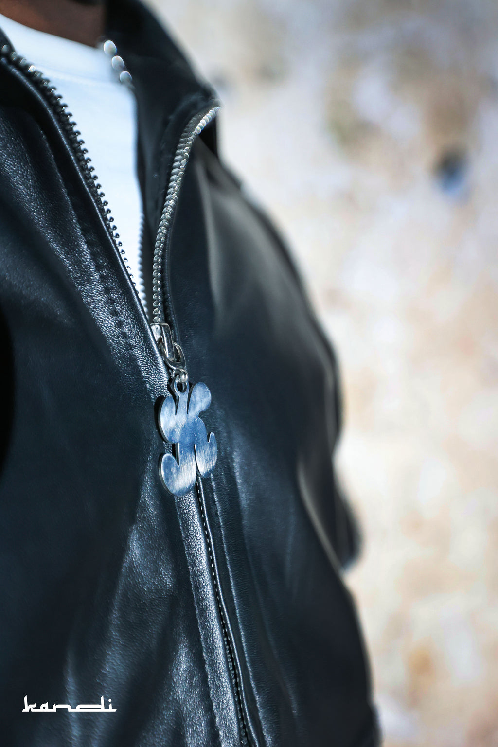 Stealth Black Leather Jacket