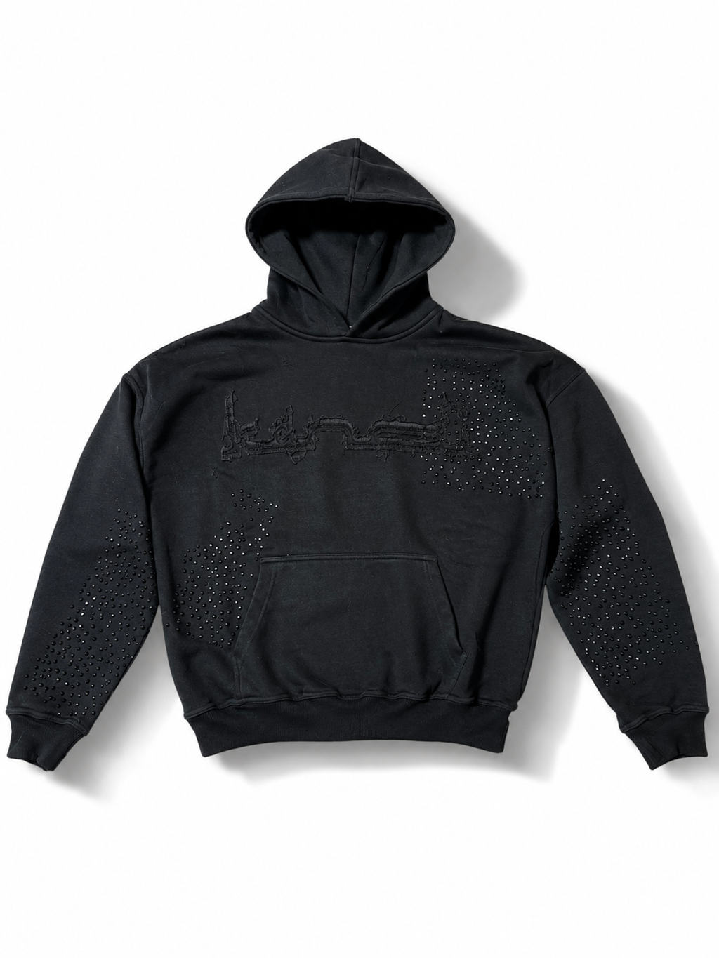 Obsidian Black Hoodie