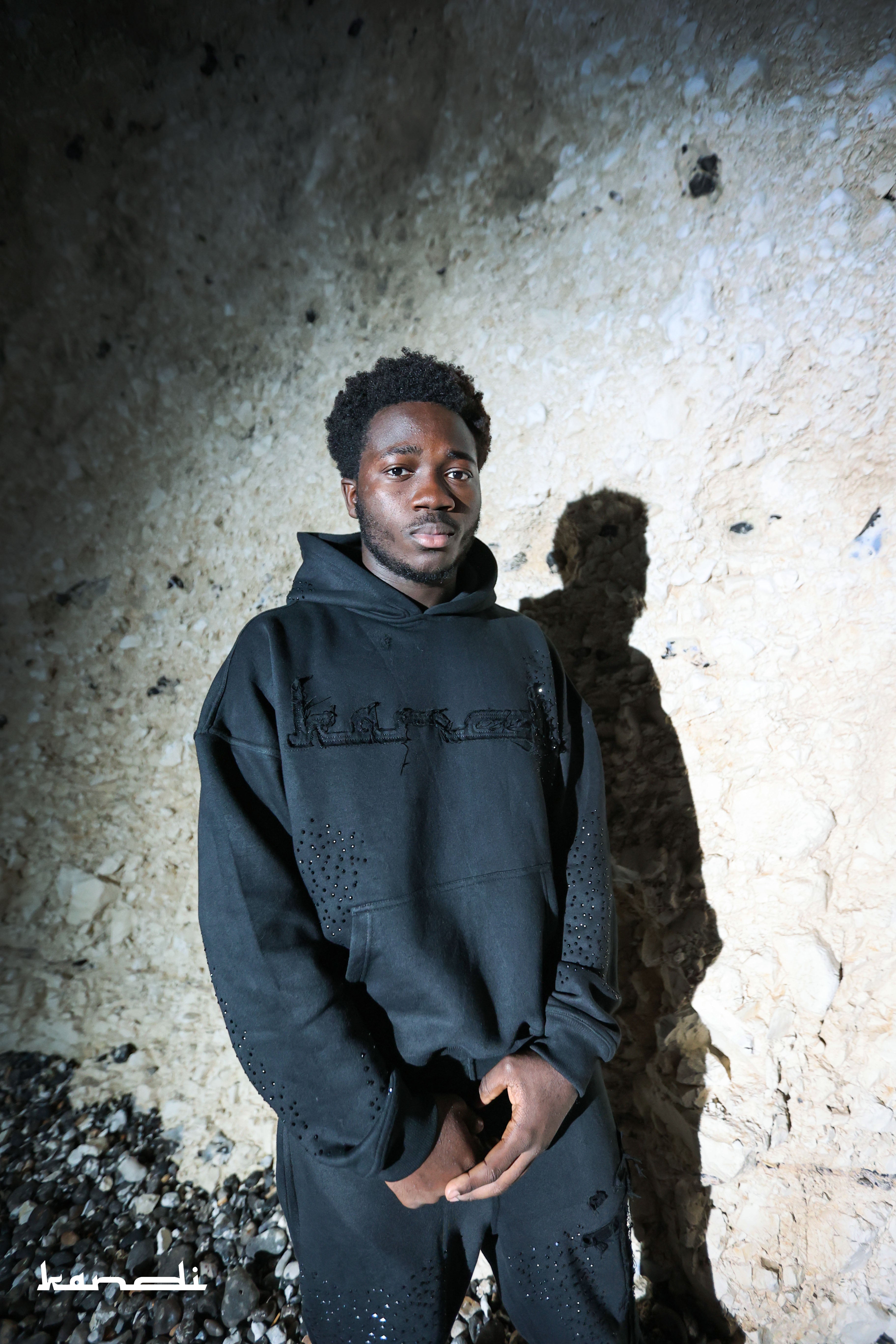 Obsidian Black Hoodie