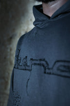 Obsidian Black Hoodie