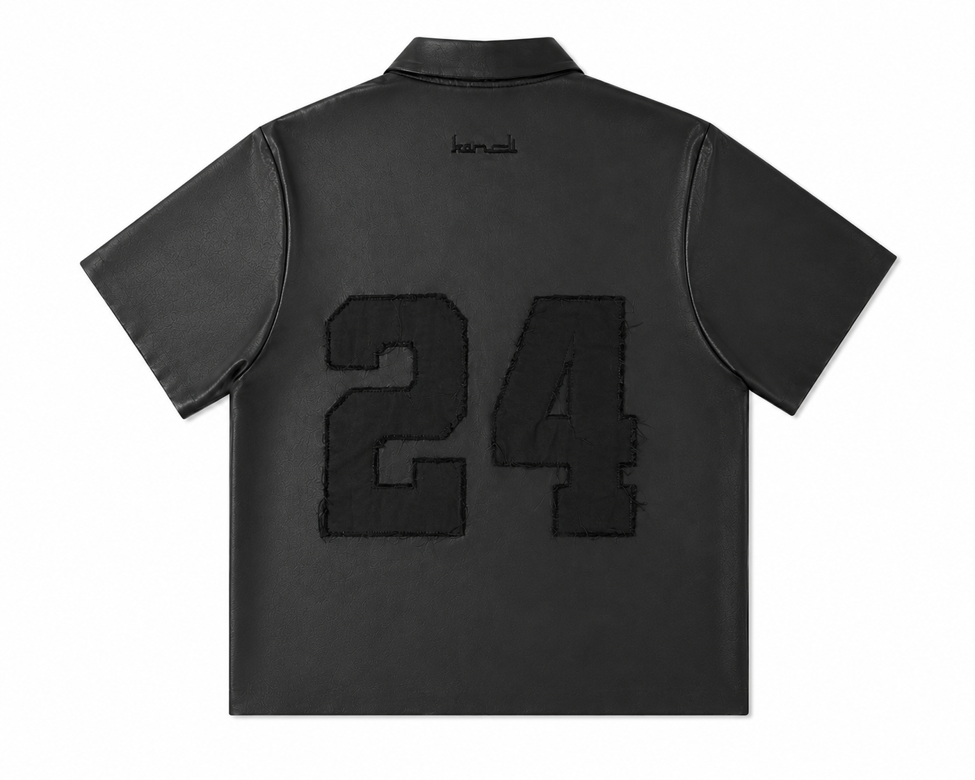 Stealth Black Leather Jacket