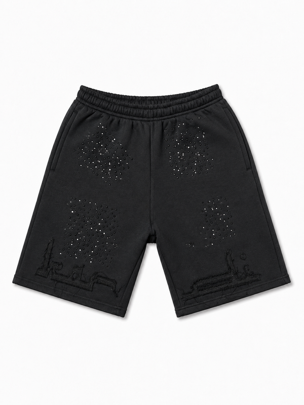 Obsidian Black Shorts